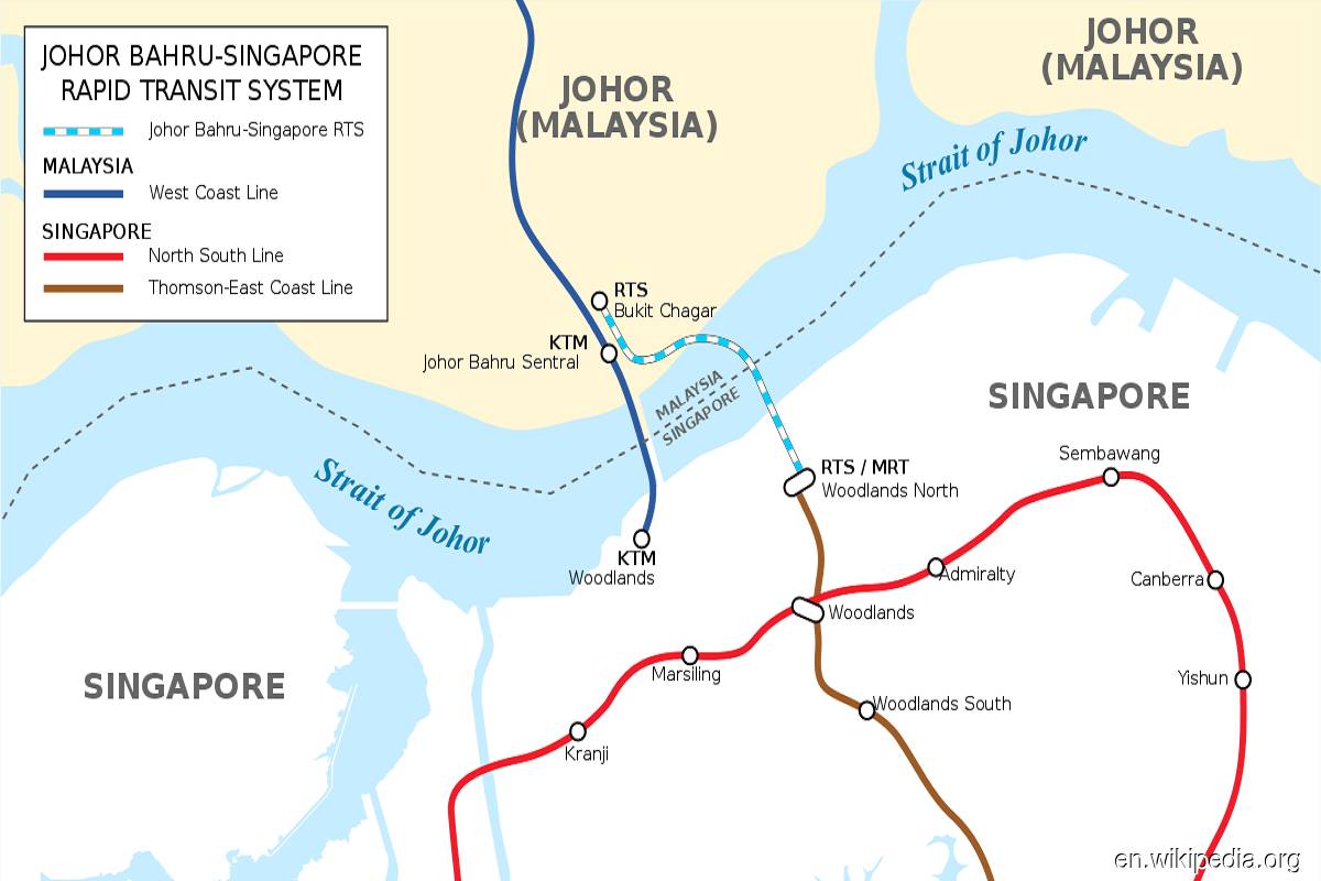 Malaysia, Singapore ink JB-Singapore RTS Link grantor agreement